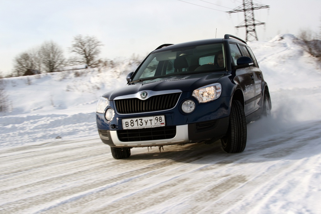 как отключить полный привод skoda