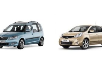 Nissan Note vs Skoda Roomster 2008: два подхода