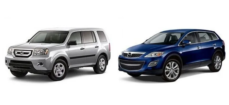 Американские "японцы": Honda Pilot и Mazda CX-9