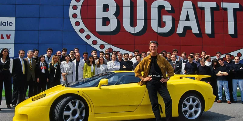 Bugatti EB110 - суперкар, который оценил Михаэль Шумахер