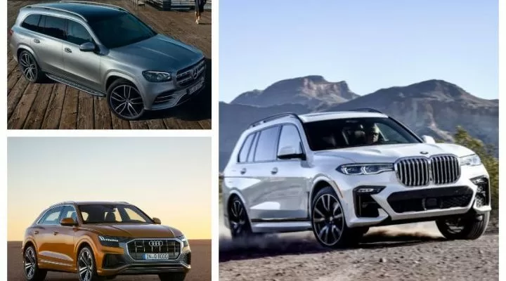 Самые большие "немцы" - обзор Mercedes GLS, BMW X7, Audi Q8