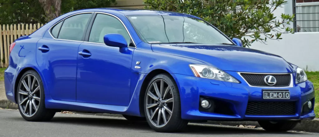 Lexus IS F Второй автомобиль гимнастки оказался люксовым и дорогим