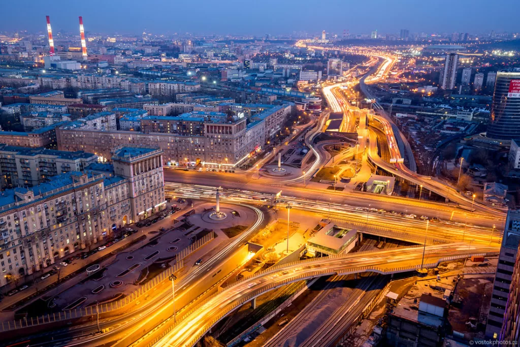 История знаменитых колец Москвы: Садовое, ТТК, МКАД