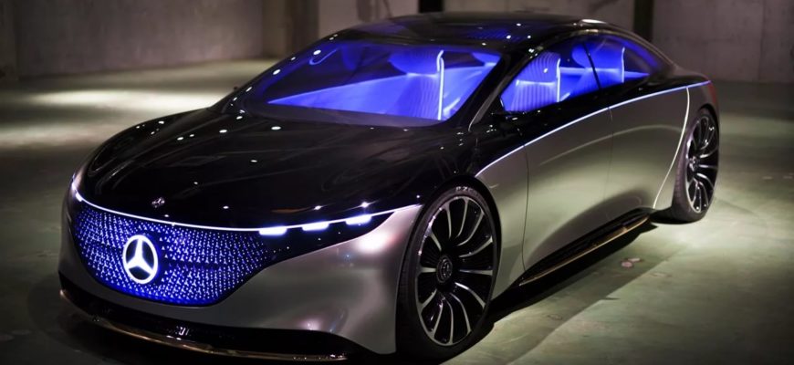Электробудущее: Mercedes-Benz Vision EQS Concept
