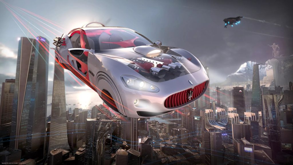 Летающие автомобили будущего