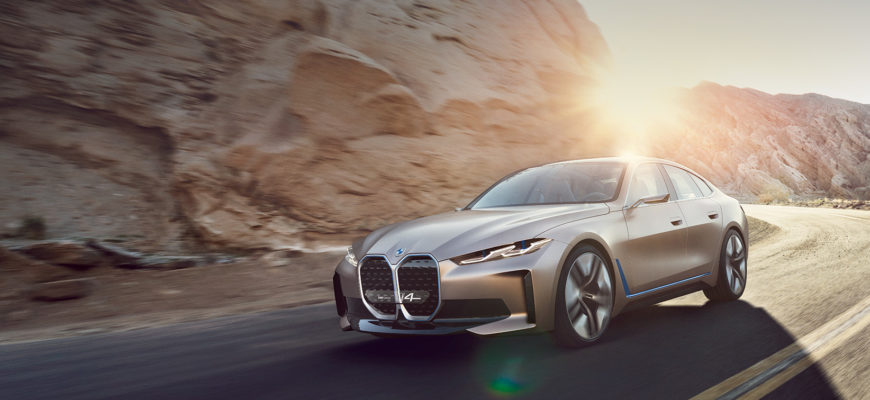 Концепт BMW i4 - электромобиль премиум-класса