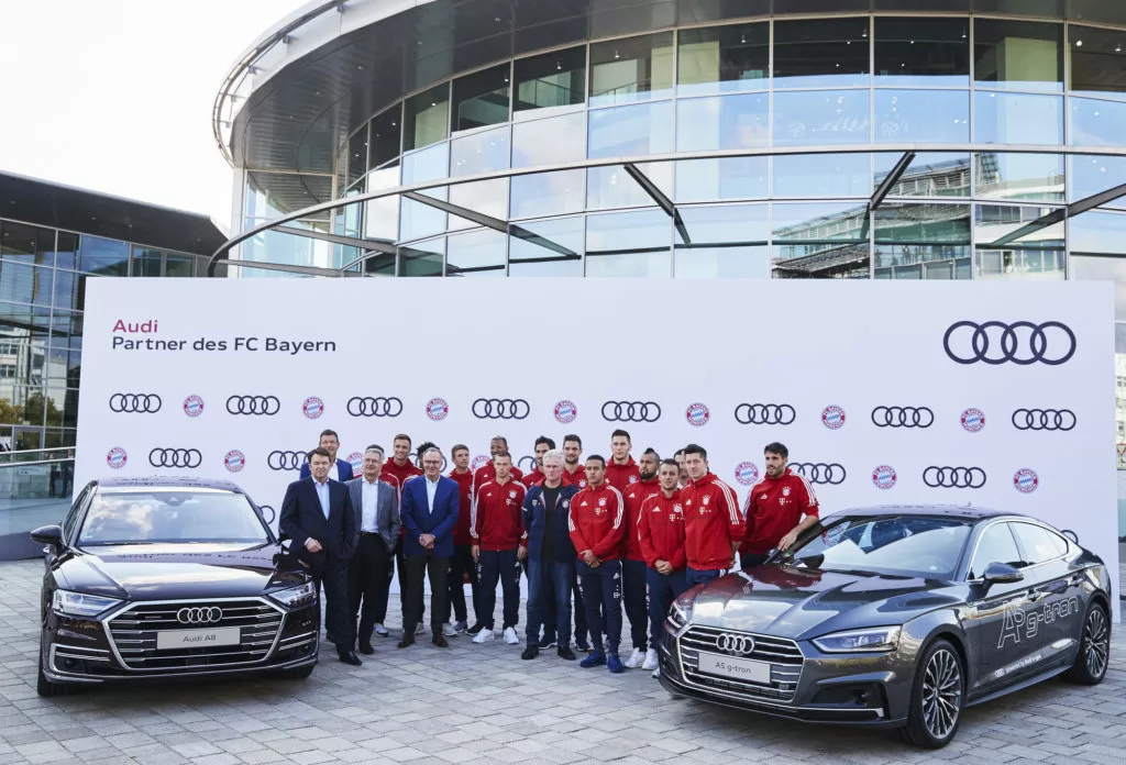 Компания Audi и футбольный клуб «Бавария» являются партнерами уже более 15 лет
