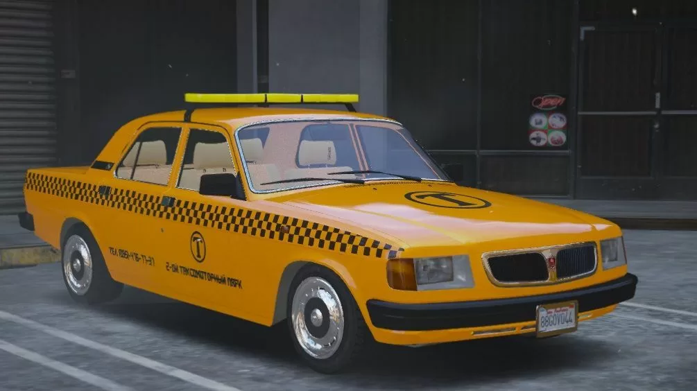 Волга в GTA
