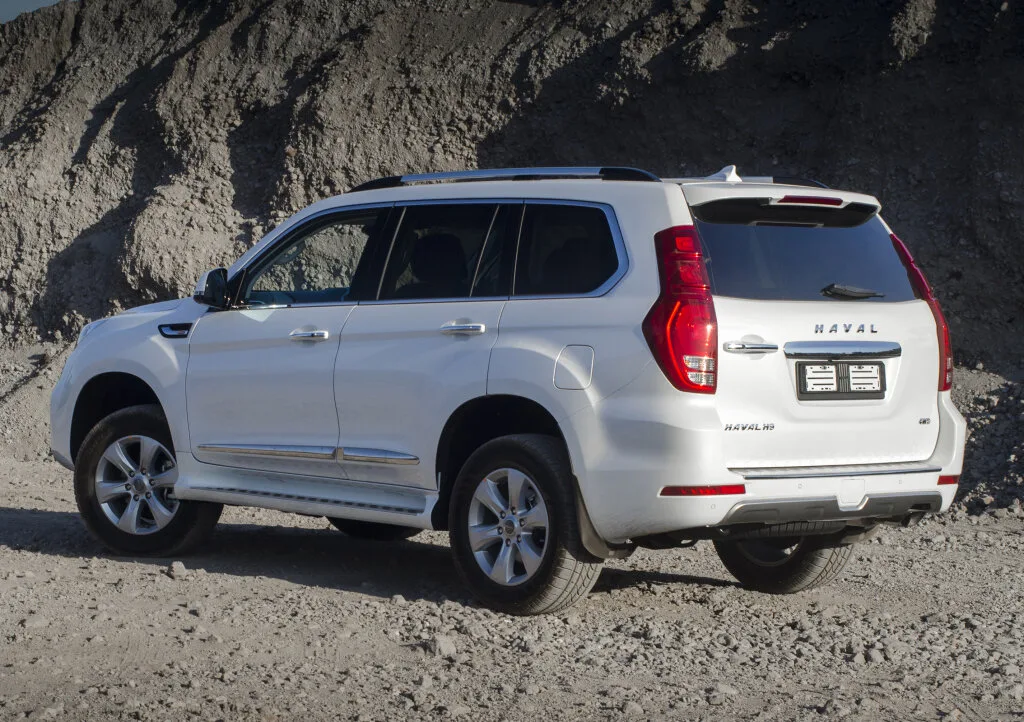 Haval H9 вид сзади
