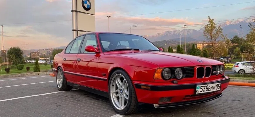 Не машина, а "пушка" - знаменитая BMW M5