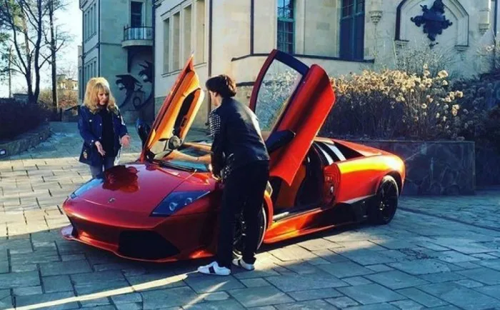 Арендованный Максимом Lamborghini Murcielago