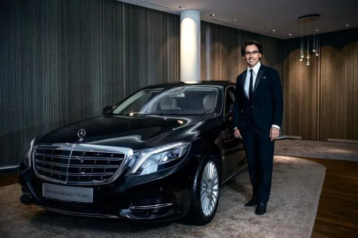 Максим Галкин со своим Mercedes-Maybach S-класса