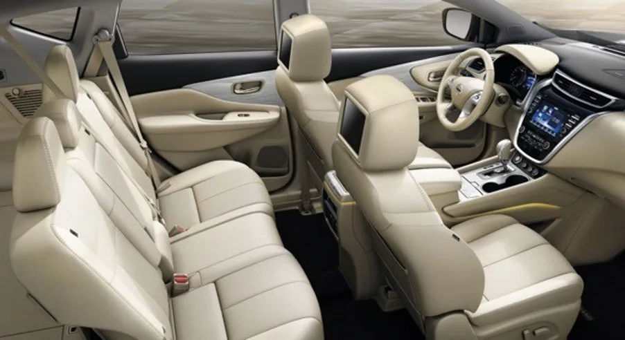 Просторный интерьер Nissan Murano 2020