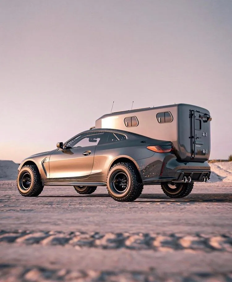 BMW со встроенным модулем - очень необычный автомобиль