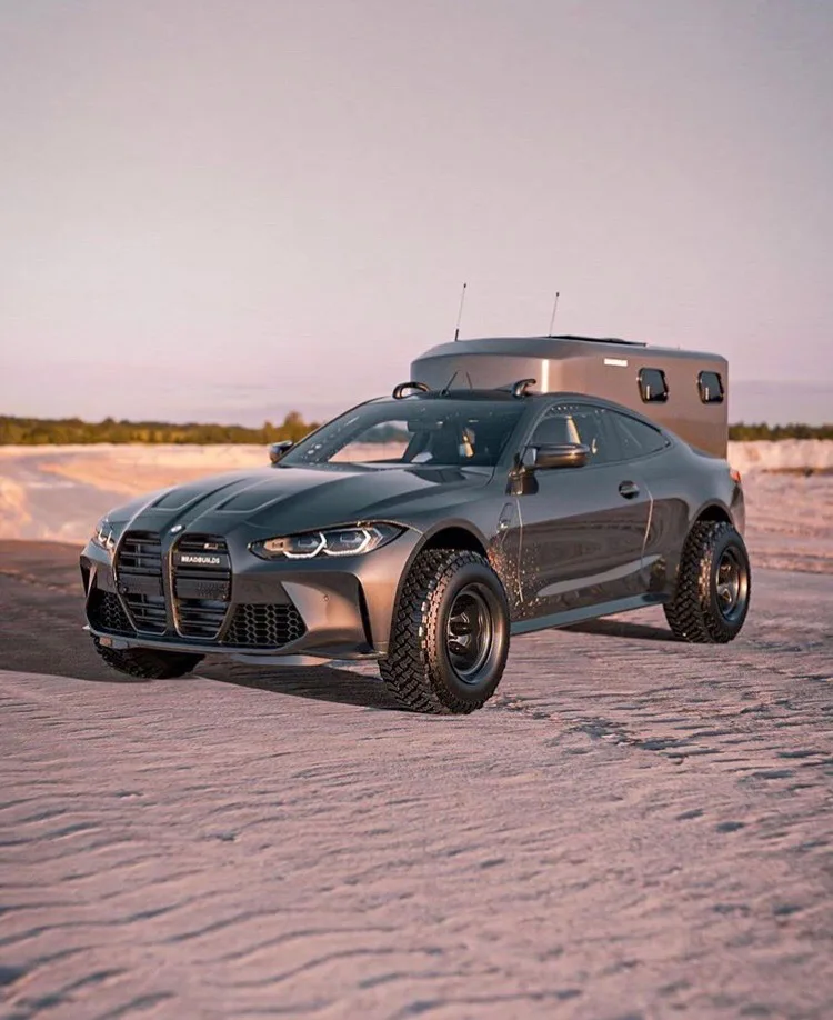 BMW со встроенным модулем - очень необычный автомобиль