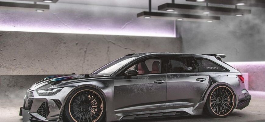 Audi RS6 - максимально брутальный кузов