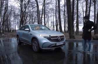 Видео: Mercedes EQC - пока только три таких модели в стране