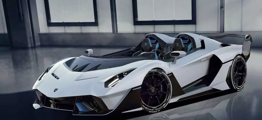 Новая модель Lamborghini появилась в Сети