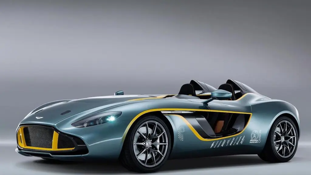 Aston Martin CC100, вид спереди