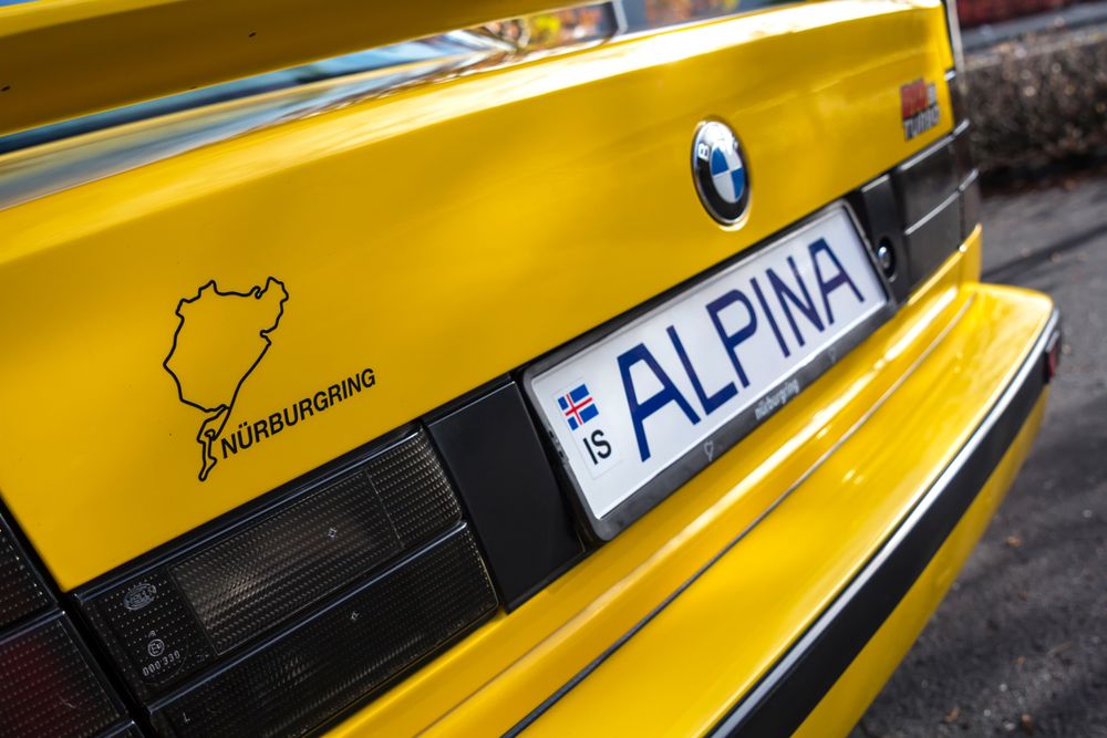 BMW 5 от Alpina 1989 года выпуска - баварская мечта