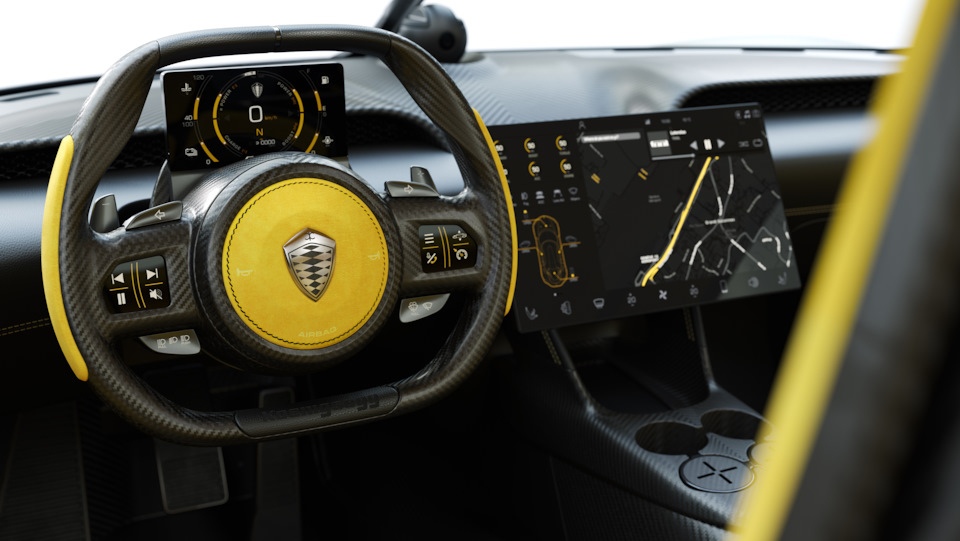 Koenigsegg Gemera - главный конкурент для Bugatti