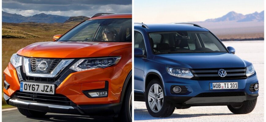 Выбираем между Nissan Qashqai и VW Tiguan - сравнение эталонных кроссоверов