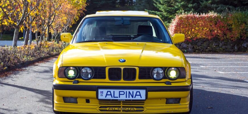 BMW 5 от Alpina 1989 года выпуска - баварская мечта