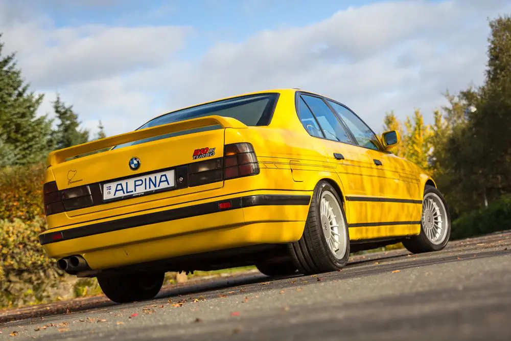 BMW 5 от Alpina 1989 года выпуска - баварская мечта
