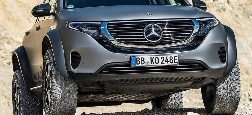 Mercedes-Benz EQC 4x4² - тотальная проходимость на электротяге