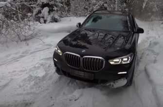 Видео: обкатка нового X5 в зимнем лесу - зачем оно надо?