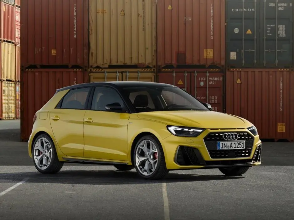 Audi A1, вид спереди