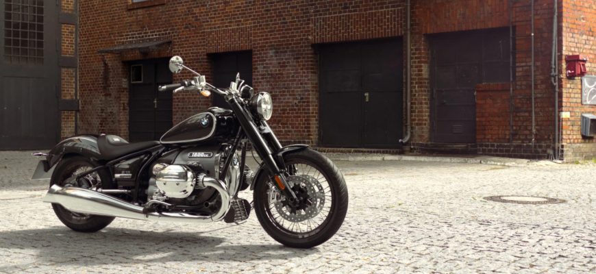 Новый сильный конкурент Harley-Davidson - мотоцикл BMW R18
