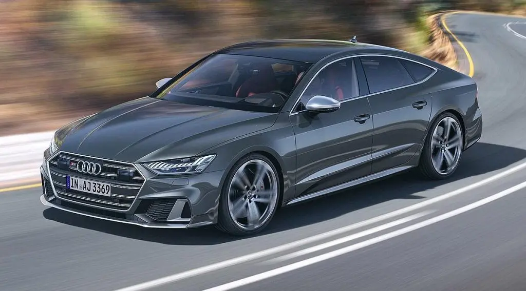 Audi A7 в движении
