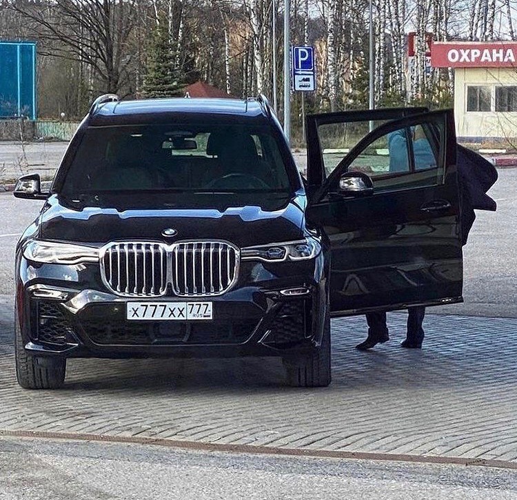 "Красивые" номера на российских автомобилях