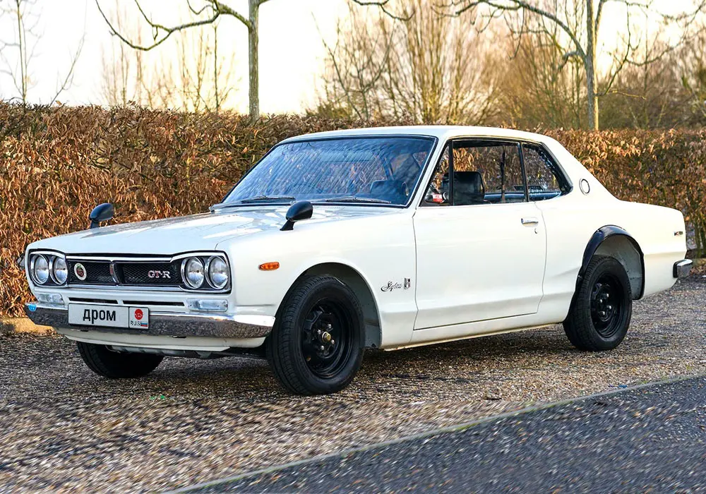 Nissan Skyline GT-R в кузове купе - воплощение ретро-стиля