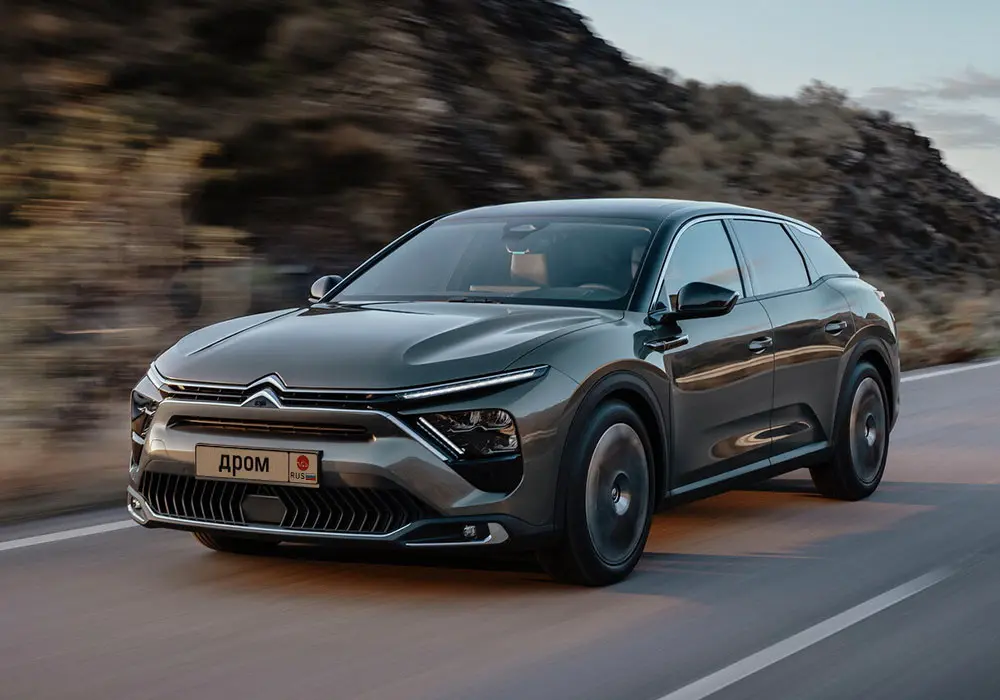 Citroen C5X - новая ведущая модель французского концерна