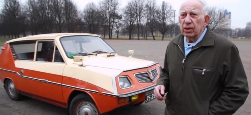 Как художник сделал первый самодельный автомобиль в Беларуси