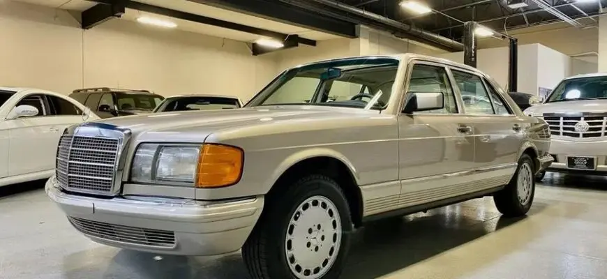 Mercedes-Benz W126 - так выглядит то, что в автомире называют "капсулой времени"