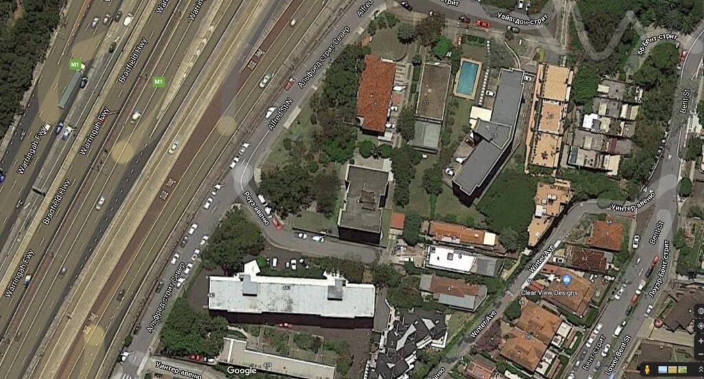 Спутниковый снимок Google Maps