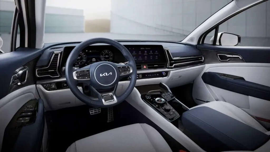Салон нового Kia Sportage