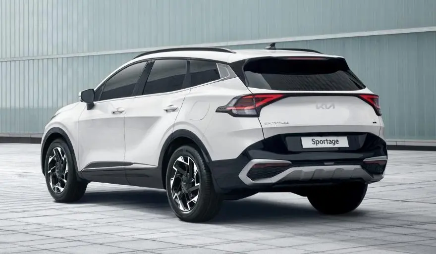 Kia Sportage, вид сзади