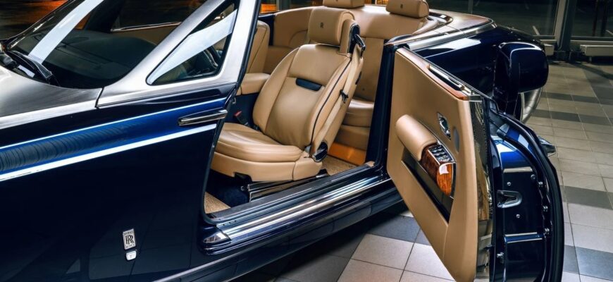 Rolls-Royce Phantom стилизованный под яхту стоимостью 31 миллион рублей