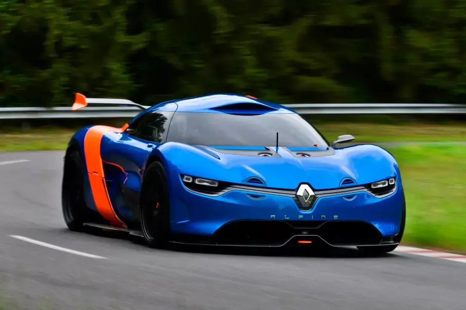 Шоу-кар Alpine A110-50