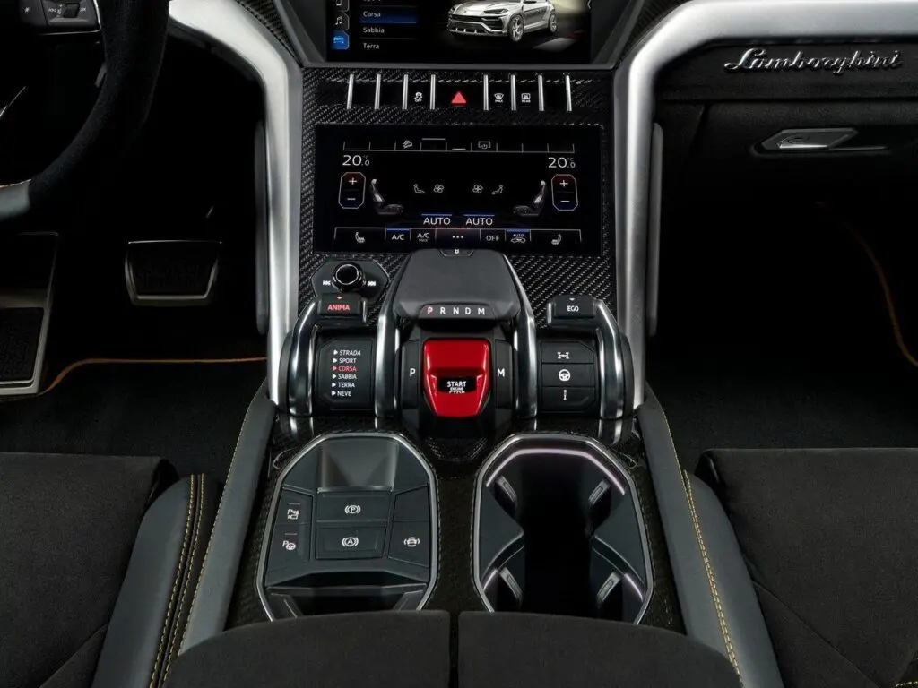 Управление запуском двигателя и трансмиссией Urus