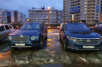 Пафосный Bentley Bentayga против утилитарного Volkswagen Touareg