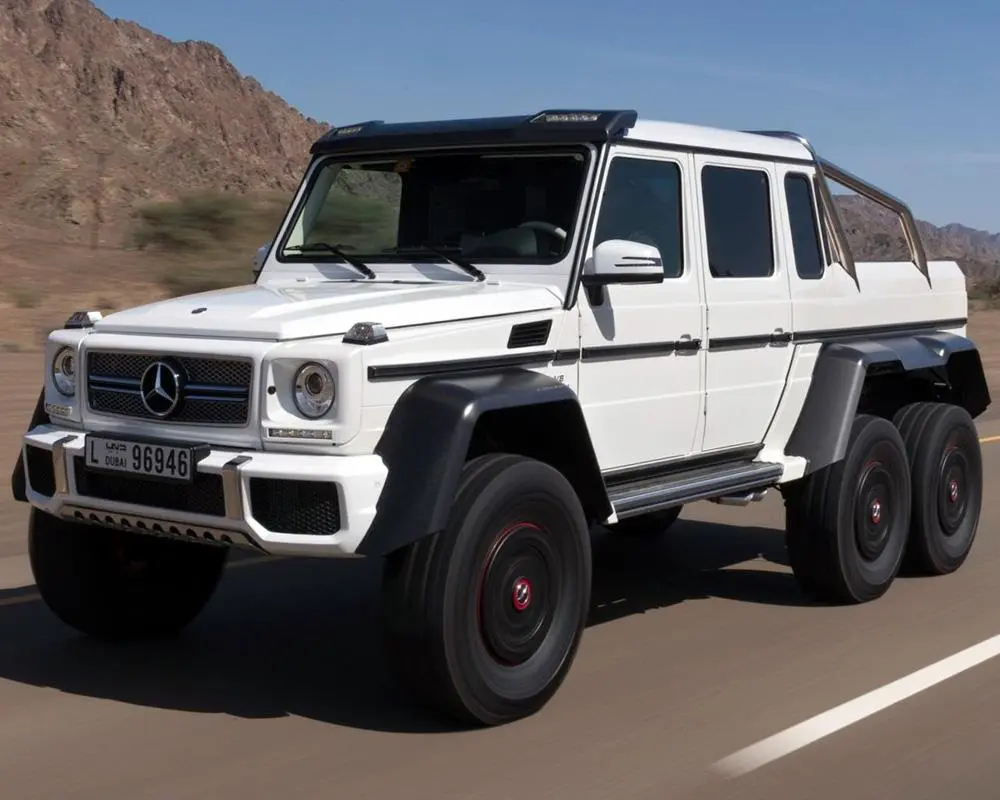 Образец для создателей трехосной Нивы – Mercedes-AMG G 63 6x6