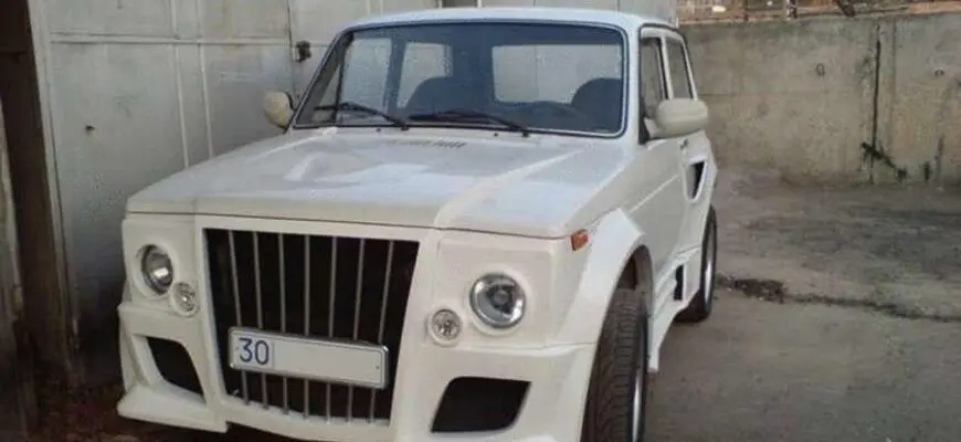 Превращение в Rolls-Royce и другие трансформации Нивы