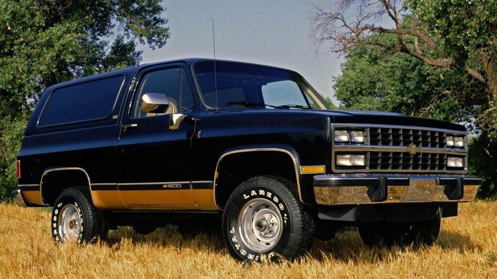 Chevrolet Blazer – типичный американский внедорожник 80-х годов
