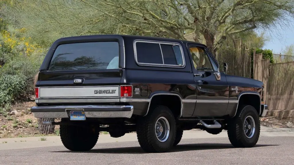 Восстановленный Chevrolet Blazer