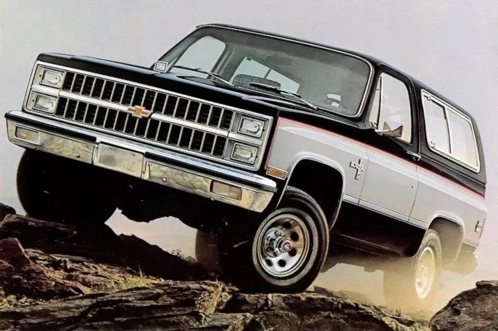 Chevrolet Blazer второго поколения